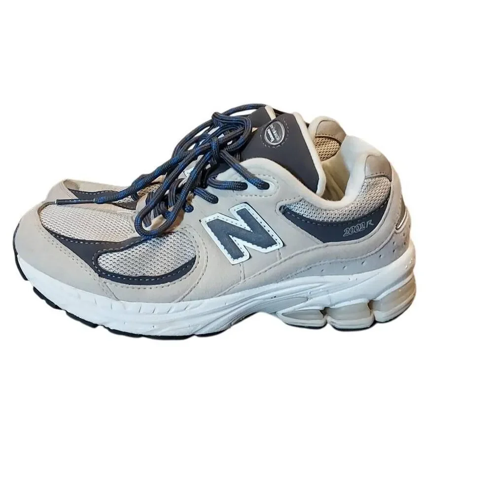 New Balance 990v5 Made in USA Running Shoes - Size 4 Adult - Gray Navy - Pre-Own